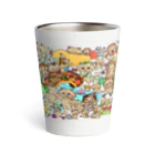 chimamusubiのフルオーダーイラスト商品見本 Thermo Tumbler