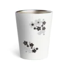 HonNeの桜松R（黒） Thermo Tumbler