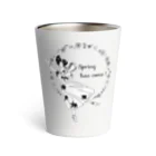 バレエシルエット ballet*pointe_pon*のレジェンドシリーズ【Spring has come!】 Thermo Tumbler