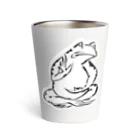 INIの鳥獣戯画カエル6 Thermo Tumbler