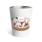 pote©o*  ハンドメイドドッグウェアのひなちゃん そらちゃん もなかちゃん こむぎちゃん Thermo Tumbler