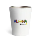 LOCO.AYAのALOHA Billiards ビリヤード デザイン Thermo Tumbler