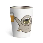 ＋Whimsyのなまけものビール Thermo Tumbler