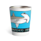 LalaHangeulのHammerhead shark(撞木鮫) Thermo Tumbler