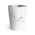 ねここねこねの取り合い～ぬ Thermo Tumbler