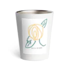 mariamiyakaのYellow ROSE シリーズ Thermo Tumbler