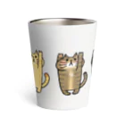 SKY&STAR YuKiKoの猫5仔 Thermo Tumbler