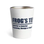 FROG'S TERRA LTDのシルエット　ロゴ　ディープシーブルー Thermo Tumbler