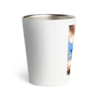 drops.designのネイチャーフラワーインクアート Thermo Tumbler