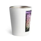 MYO ART の蝶と花　バタフライ Thermo Tumbler