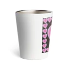 Drecome_Designの【沢山囲まれて】heart harem【逃げ場無し】 Thermo Tumbler