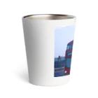 art-box2022のロンドン・ビッグベンの風景写真 Thermo Tumbler