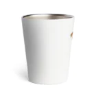 犬のイラスト／ゆいたっくの振り向くジャックラッセルテリア Thermo Tumbler
