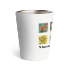 omochi-artのゴッホ《７つのひまわり》 Thermo Tumbler