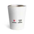 SUPER LOVERS co,ltdのLOVERS HOUSE by SUPER LOVERS ロゴ Thermo Tumbler