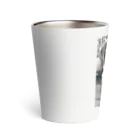 HOPE0の黒ラブのホープくん Thermo Tumbler