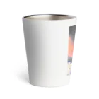 the KINKY Designの地球と人と家族　（ Kohei Itatani design） Thermo Tumbler