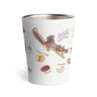 huroshikiのNUTS collection ナッツコレクション(雑貨用) Thermo Tumbler