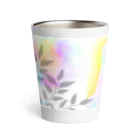 かおちゃんショップのナナイロオオカミさんサーモマグ Thermo Tumbler