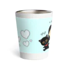 おかんのおえかきのコムギファミリー Thermo Tumbler