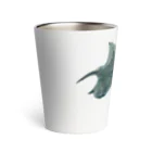 segasworksのTriceratops prorsus(トリケラトプス ・プロルスス)着彩画 Thermo Tumbler