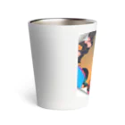 マッケンデジタルワールドのlofiアート着物ファンクガール Thermo Tumbler