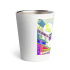 nekoshima-nekotaの餃子食べたいガール Thermo Tumbler