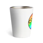 -cosmos-の虹色の星 Thermo Tumbler