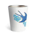 segasworksのForget me (k)not（抱きツバメちゃん） Thermo Tumbler