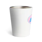 9livesworkのNNN（ねこねこネットワーク）ロゴっぽ。みずいろ Thermo Tumbler