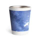 ぽにいずしょっぷのぽにいぺがさすタンブラー（深い夜） Thermo Tumbler