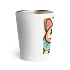 T2 Mysterious Painter's ShopのMysterious Cat Thermo Tumbler