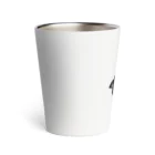 moonriver2020の手をあげるシマエナガくん Thermo Tumbler