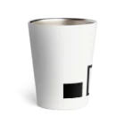 PyriteDesignのアンテナ1本【日用品】【横幅いっぱい】【デザイン色：黒】 Thermo Tumbler