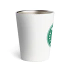 ken_ikedaの腹巻きアザラシ君(緑) Thermo Tumbler