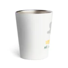 NEZUMI to UMA ga SUKIのねずみとチーズ（ブルー） Thermo Tumbler