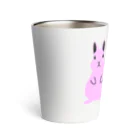 天十里SHOPのI love rabbits. Thermo Tumbler