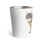 yucca-ticcaの猫 キジトラ Thermo Tumbler