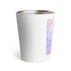 Lemuriart ✶ SophiaのHeart Flower Thermo Tumbler