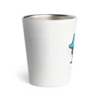 sameeeのカートゥーンサメ君グッズ（AIイラスト商品） Thermo Tumbler