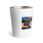 猫用首輪専門店 猫雑貨招福         のグッズ Thermo Tumbler