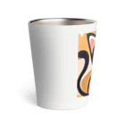 T2 Mysterious Painter's ShopのMysterious Cat Thermo Tumbler