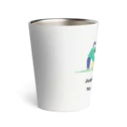 kawa_villagecricketのPlay toward square Thermo Tumbler