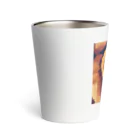 DJシャークのドット絵ライオン Thermo Tumbler