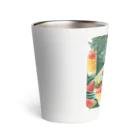 8takayaの南国のフルーツ Thermo Tumbler