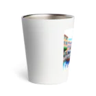 ようこそ　taitaitaro shop へのギリシャの街並み Thermo Tumbler