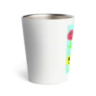 pasonkoのニコニコ花 Thermo Tumbler