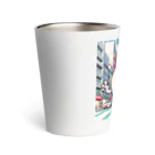 ぷにぷにのワタまる Thermo Tumbler