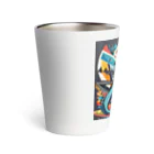 のんびりアート工房のストリートアート Thermo Tumbler