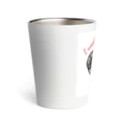 Love and peace to allの鉄の心臓が欲しい Thermo Tumbler